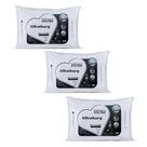 Kit 03 Travesseiros Altenburg Suporte Extra Firme 0,50x0,70m 180 Fios