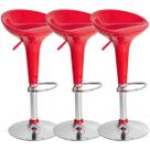 Kit 03 Un Banquetas Giratória Alta Tulipa Lotus Assento Abs prime.office P010 Kit 03 Un Banquetas Giratória Alta Tulipa Lotus Assento Abs prime.office P010