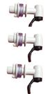 KIT 03 UN Torneira Filtro Barro Automática Branca Gama Modelo Tai