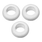 Kit 03 unidades Anel Vedante Vedação Silicone Borracha Passa Fio Reposição para Válvula Airlock
