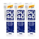 Kit 03 unidades selante pu 40