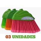 KIT 03 Vassoura DiCanto Multiuso Nylon Resistente Qualidade KIT 03 Vassoura DiCanto Multiuso Nylon Resistente Qualidade
