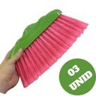 Kit 03 Vassoura Soberana Multiuso NYLON Resistente Qualidade