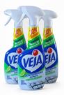 Kit 03 Veja Desengordura Rápido Limpador Spray Limão 500ml