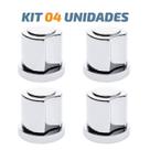 Kit 04 Acabamento De Registro C50 Cromado Padrão Deca