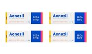 Kit 04 Acnezil Gel Secativo para Espinhas10G - Cimed