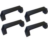 Kit 04 Alças Puxador de Nylon An 133 Manípulo Cabo Termoplástica com Furação Equipamento