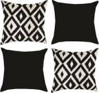 Kit 04 Almofadas Cheias Decoração Quarto Sala 45x45 Octo