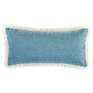 Kit 04 Almofadas Cheias Nature 60cm X 30cm - Celeste