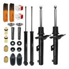 Kit 04 Amortecedor Batente Dianteiro Traseiro Polo 1.0 Track GP30658/GB27725/TKC01116/TKC01117
