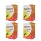 Kit 04 Ascorvit Vitamina C 1000mg + Zinco 60Cps - Maxinutri