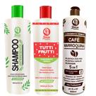 Kit 04 Ativo Progressiva Café E Tutti Frutti + 07 Shampoo 1l