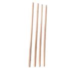 Kit 04 Bastões 0,98 Cm Madeira Ginast /fisio/yoga/alongam.
