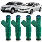 Kit 04 Bico Injetor Bosch CRV Flexone Flexone4x4 Civic