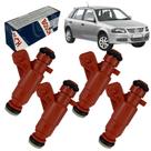 Kit 04 Bico Injetor Bosch Gol Country Power 1.4 Gol G4 1.0