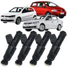 Kit 04 Bico Injetor Bosch Gol G4 G5 G6 Fox Voyage 1.0