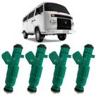 Kit 04 Bico Injetor Bosch Kombi 1.4 2006 A 2013 0280157109