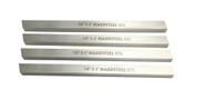 Kit 04 Bits Quadrado 1/4 X 4 X 50% Cobalto P/ Torno