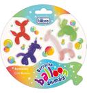 Kit 04 Borracha Balloon Animais Tilibra Cor Colorido