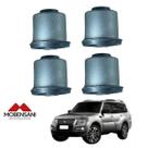 Kit 04 bucha bandeja superior l200 triton , pajero full modelosl200 triton
