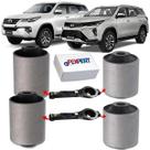 Kit 04 buchas da bandeja balança braço inferior traseiro hilux sw4 2016 2017 2018 2019 2020 2021 2022 2023