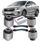 Kit 04 buchas do braço reto traseiro arrizo 5 2018 2019 2020 2021