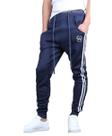 Kit 04 calças de moletom wooks masculina saruel skinny sport luxo