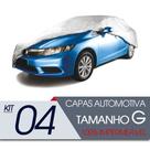 Kit 04 capa automotiva semi-forrada classic g