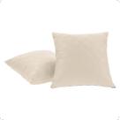 Kit 04 Capas de Almofadas Cor Palha 45x45cm Tecido Fofinho e Macio Com Zíper Kit 04 Capas de Almofadas Cor Palha 45x45cm Tecido Fofinho e Macio Com Zíper