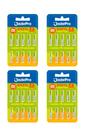 kit 04 Cartela de Refil para Escova Interdental C/10 Unidades Jadefrog