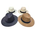 Kit 04 chapéu panamá summer clássico aba larga atacado varejo várias cores
