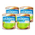 Kit 04 Colágeno Verisol Lata 250g Uva Verde Maxinutri