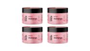Kit 04 Creme Esfoliante Morango Dia a Dia 300g - Labotrat