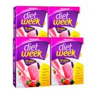 Kit 04 Diet Week Shake Morango e Amora 360g Maxinutri Kit 04 Diet Week Shake Morango e Amora 360g Maxinutri