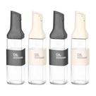 Kit 04 Dispenser Galheteiro 500ml Vidro Transparente Sortido Moderno Azeite Vinagre Shoyu Cozinha Almoço Mesa Posta Restaurante Buffet Churrascaria Kit 04 Dispenser Galheteiro 500ml Vidro Transparente Sortido Moderno Azeite Vinagre Shoyu Cozinha Almoço Mesa Posta Restaurante Buffet Churrascaria