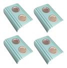 Kit 04 Esteira Decorativa Laqueada Sofá Alumínio Azul Bebe