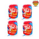 Kit 04 Gel Cola Cabelo Modelador Fixação Surpreendente 1kg Cada