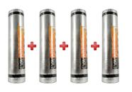 Kit 04 Isolantes Térmicos Nautika Eva Aluminizado