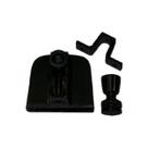 Kit 04 - janela de correr com 2 folhas com trico - preto - polímero