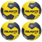Kit 04 Kit 02 Bola De Handebol Dalponte Pró H3L Masculino Cor:Amarelo+AzulTamanho:ÚnicoGênero:Homem