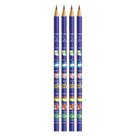 Kit 04 Lapís Preto de Escrever Estampado de Bandeira de Países Faber Castell