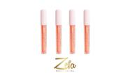 Kit 04 Lip Oil Hidratante Labial Pêssego 5,5ml - Dapop