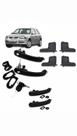 Kit 04 Maçanetas Externas +04 Internas Gol / Parati G4 04 Portas Kit 04 Maçanetas Externas +04 Internas Gol / Parati G4 04 Portas