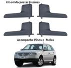 kit 04 Maçanetas internas Gol Parati Saveiro G4 Fox Cor Grafite