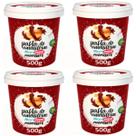 Kit 04 Manicrem Pasta De Amendoim Chocolate - 500g