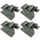 Kit 04 Molas Para Poltrona Amamentação H02 Cadeira De Balanço Assento - Lyam