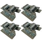 Kit 04 Molas Para Poltrona Amamentação H02 Cadeira de Balanço Assento - Lyam