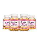 Kit 04 Ômega 3-6-9 Mulher + Vitamina E Maxinutri 60 Capsulas