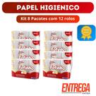 Kit 04 pacotes papel higiênico FOFINHO folha dupla 30m 24 rolos Kit 04 pacotes papel higiênico FOFINHO folha dupla 30m 24 rolos