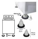 Kit 04 Pé Nivelador Lavadora Electrolux Ltd06 Lt08e Lt10b Kit 04 Pé Nivelador Lavadora Electrolux Ltd06 Lt08e Lt10b